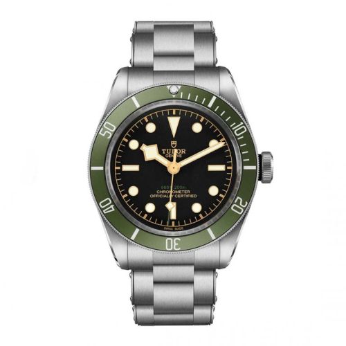 Tudor 79230G-0001 : Black Bay Green Manufacture / Bracelet / Harrods