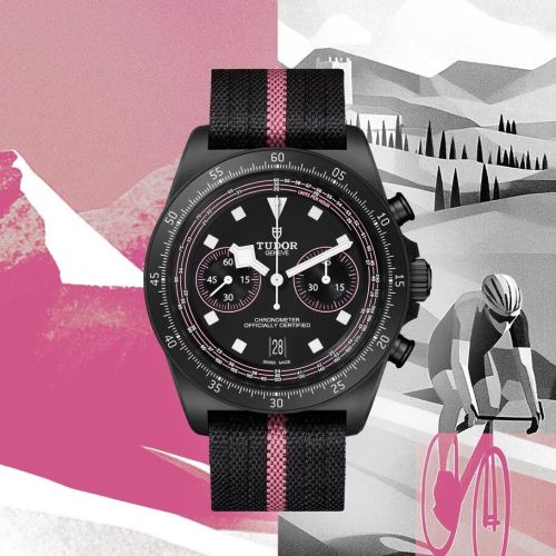 Tudor M25827KNRS-0002 : Pelagos FXD Chrono Pink / Giro d'Italia