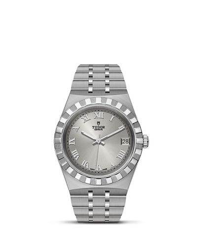 Tudor 28400-0001 : Royal Date 34 Stainless Steel / Silver - Roman