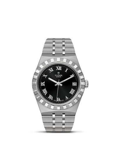 Tudor 28400-0003 : Royal Date 34 Stainless Steel / Black - Roman