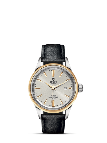 Tudor 12103-0008 : Style 28 Stainless Steel / Yellow Gold / Silver / Strap