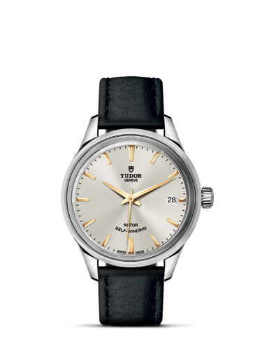 Tudor 12300-0018 : Style 34 Stainless Steel / Silver / Strap