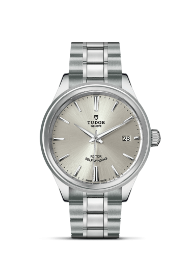 Tudor 12500-0001 : Style 38 Stainless Steel / Silver / Bracelet
