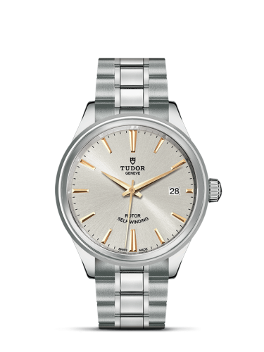 Tudor 12500-0017 : Style 38 Stainless Steel / Silver / Bracelet