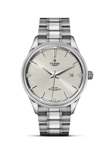 Tudor 12700-0003 : Style 41 Stainless Steel / Silver-Diamond / Bracelet