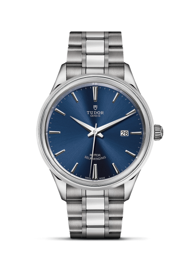 Tudor 12700-0009 : Style 41 Stainless Steel / Blue / Bracelet