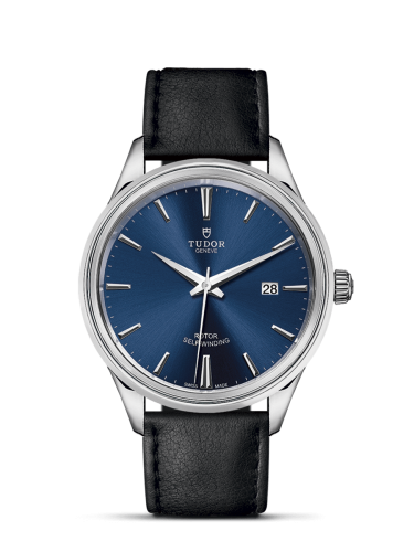 Tudor 12700-0010 : Style 41 Stainless Steel / Blue / Strap