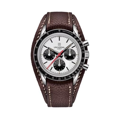 Universal Geneve JU281121A1X1 : Universal Genève Tribute to Compax White Gold / White