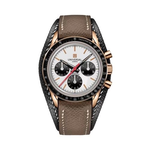 Universal Geneve RU281121A1X1 : Universal Genève Tribute to Compax Red Gold / White