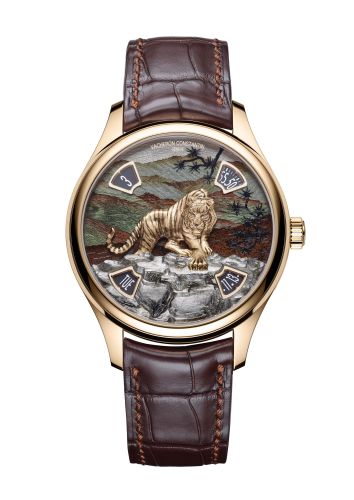 Vacheron Constantin 7600C/000R-B447 : Les Cabinotiers Les Cabinotiers Imperial Tiger Pink Gold / Green Wood