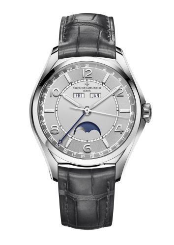 Vacheron Constantin 4000E/000A-B439 : FiftySix Complete Calendar Stainless Steel / Silver