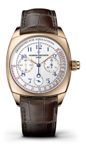 Vacheron Constantin 5300S/000R-B055 : Harmony Chronograph Pink Gold / Blue Numerals