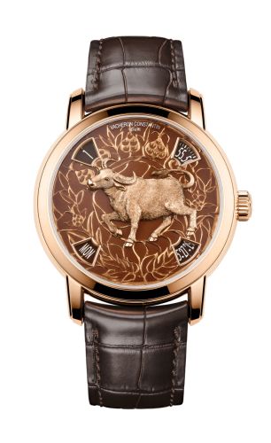 Vacheron Constantin 86073/000R-B646 : Métiers d'Art The Legend of the Chinese Zodiac Year of the Ox Pink Gold