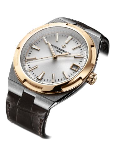 Vacheron Constantin 4500V/000M-B127 : Overseas Date Stainless Steel / Pink Gold / Silver