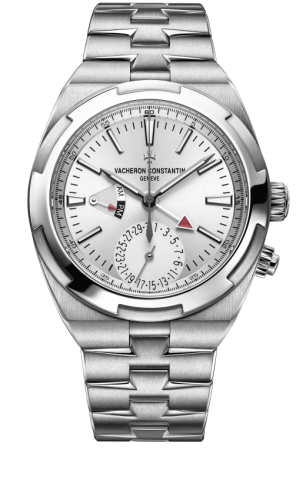Vacheron Constantin 7900V/110A-B333 : Overseas Dual Time Stainless Steel / Silver