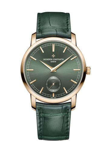 Vacheron Constantin 82172/000R-H008 : Traditionnelle Small Seconds Pink Gold / Green