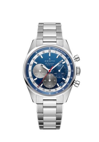 Zenith 03.3200.3600.52.M3200 : Chronomaster Original Stainless Steel / Blue / Bracelet