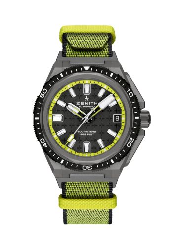 Zenith 97.9600.3620/21.I103 : Defy Extreme Diver Shadow / Fabric
