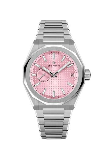 Zenith 03.9301.3620/18.I001 : Defy Skyline Stainless Steel / Pink