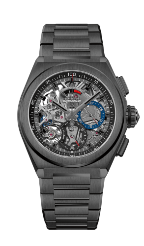 Zenith 49.9000.9004/78.M9000 : Defy El Primero 21 Black Ceramic / Skeleton / Bracelet