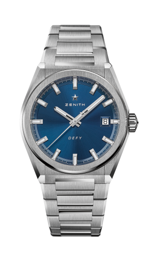 Zenith 95.9000.670/51.M9000 : Defy Classic Titanium / Blue / Bracelet