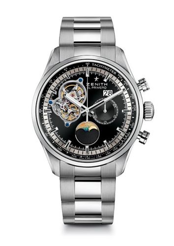 Zenith 03.2160.4047/21.M2160 : El Primero Chronomaster Grande Date Black Bracelet