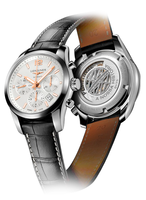 Longines L2.786.4.79.3 PM Conquest Classic Chronograph Portugal