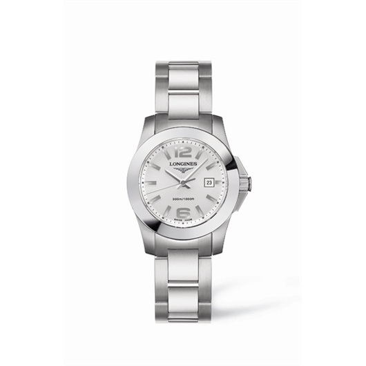 Longines L3.277.4.16.6 : Conquest 29.5 Quartz Stainless Steel » WatchBase