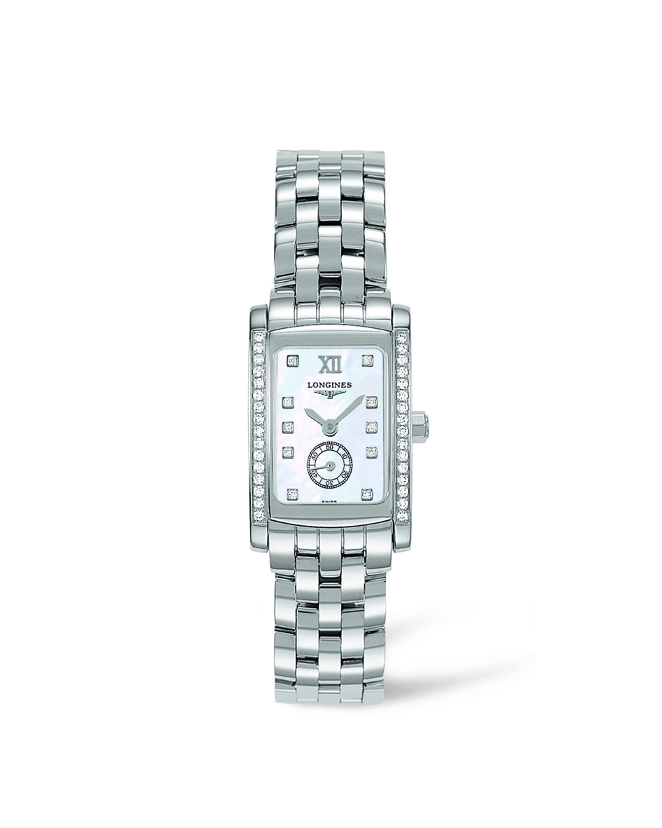 Longines L5.155.0.84.6 : DolceVita 20 Quartz Stainless Steel Diamond ...