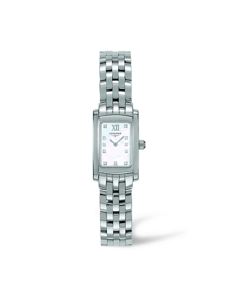 Longines L5 158 4 84 6 DolceVita 16 Quartz Stainless Steel MOP 