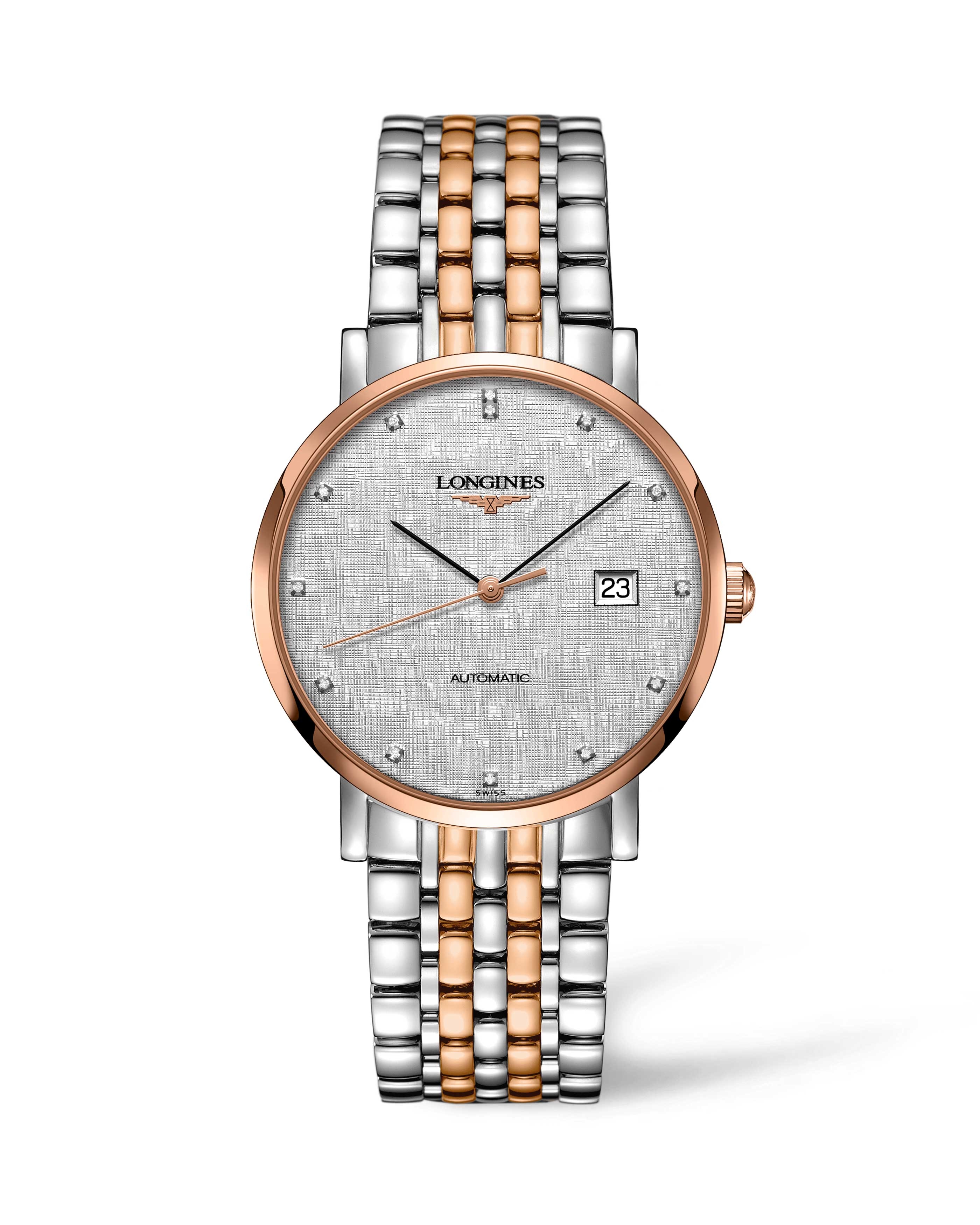Longines L4.910.5.77.7 : Elegant Collection Automatic 9 Stainless Steel ...