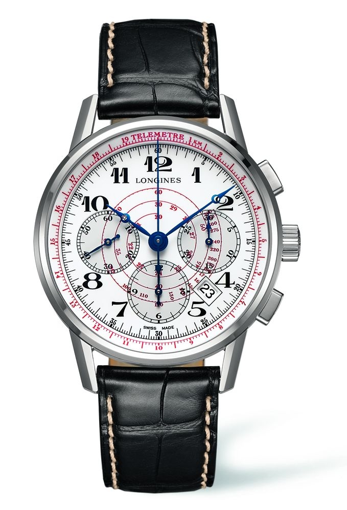 Longines L2.780.4.18.2 : Telemeter Chronograph » WatchBase