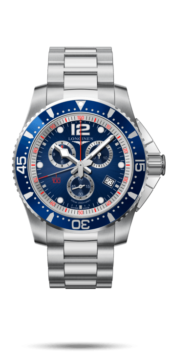 Longines L3.843.4.96.6 HydroConquest 47.5 Quartz Chronograph