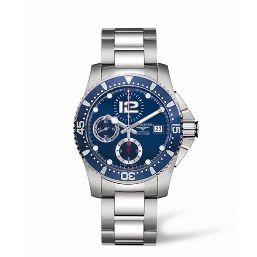 Longines L3.644.4.96.6 Hydroconquest Chronograph WatchBase