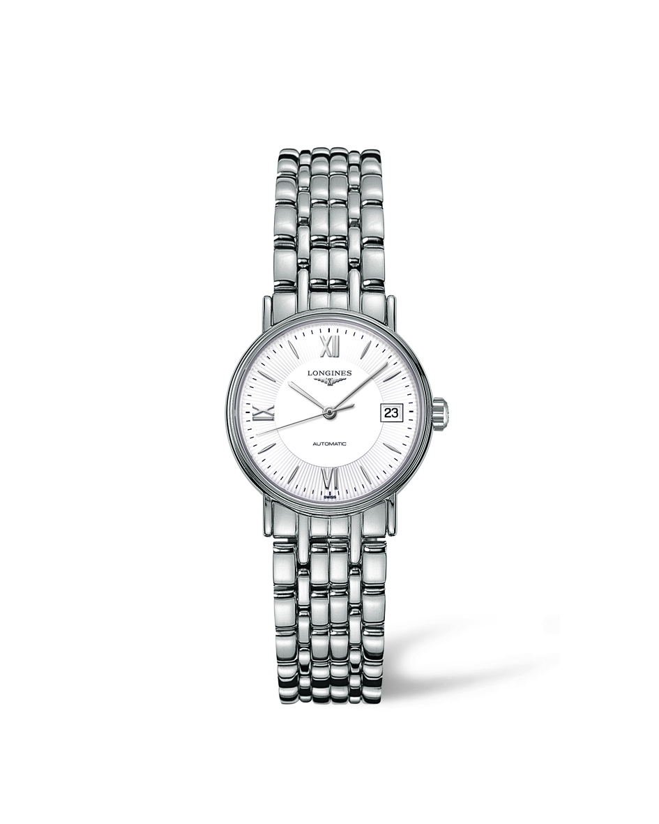 Longines L4.321.4.15.6 : Presence 25.5 Automatic Stainless Steel ...