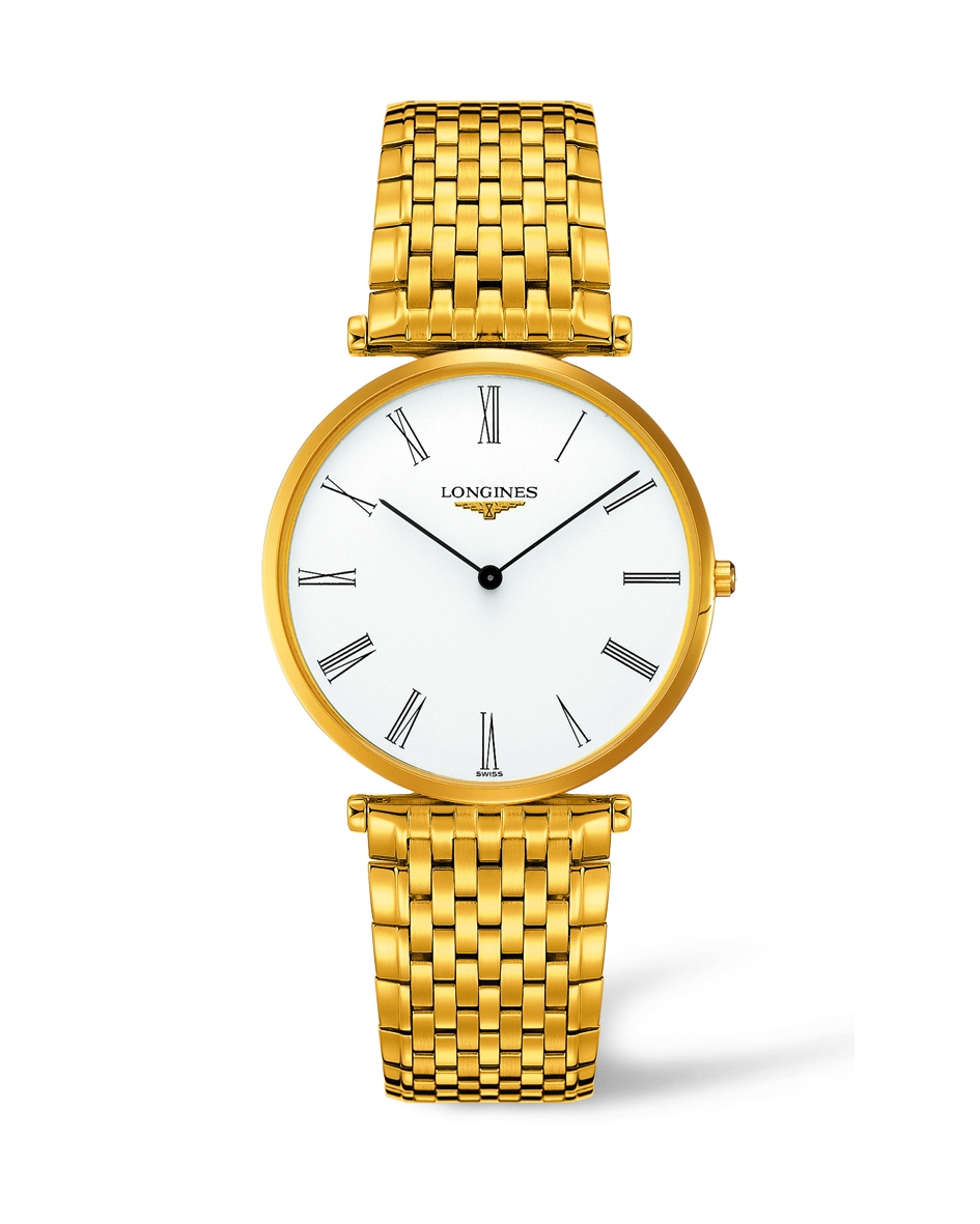 Longines L4.766.2.11.8 La Grande Classique Quartz 37 Yellow