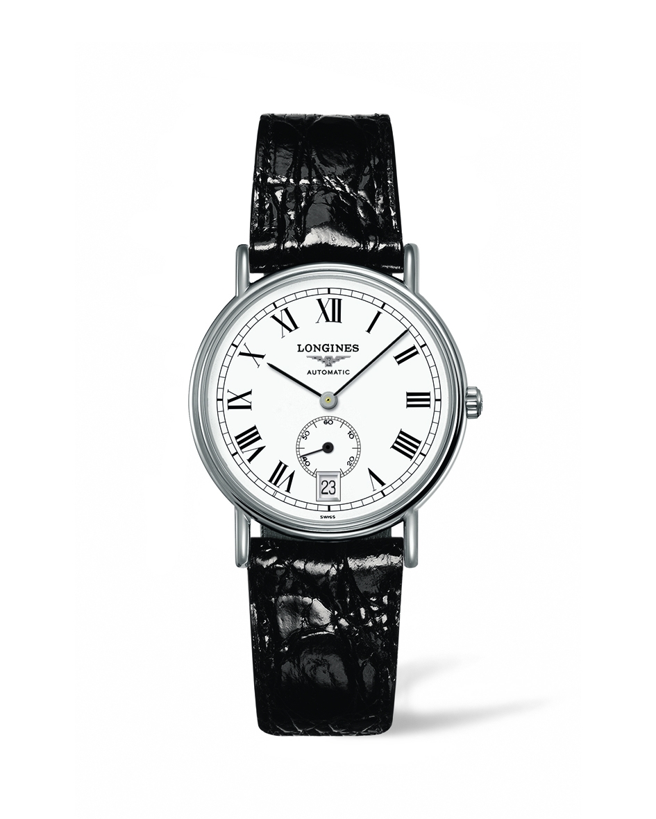 Longines L4.804.4.11.2 Presence 34.5 Automatic Small Seconds