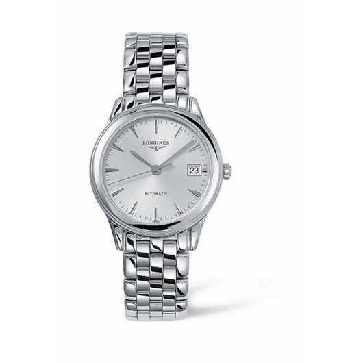 Longines L4.774.4.72.6 : Flagship 35.6 Automatic Stainless Steel Silver ...