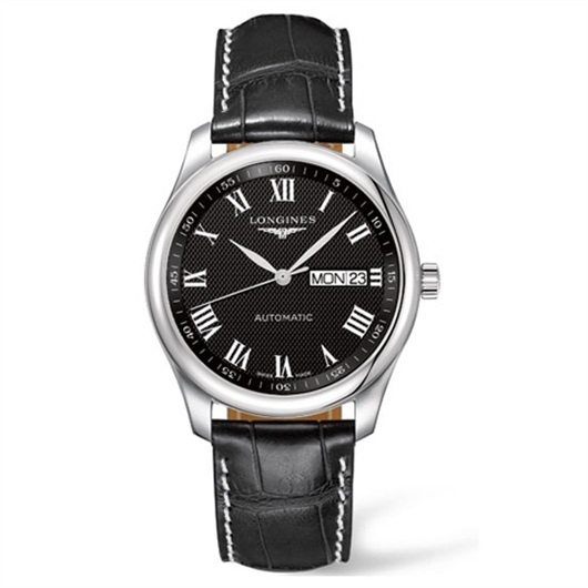 Longines L2.755.4.51.8 : Master Collection 38.5 Day Date Stainless ...