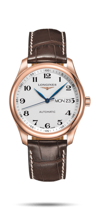 Longines L2.755.8.78.5 : Master Collection 38.5 Day Date Pink Gold