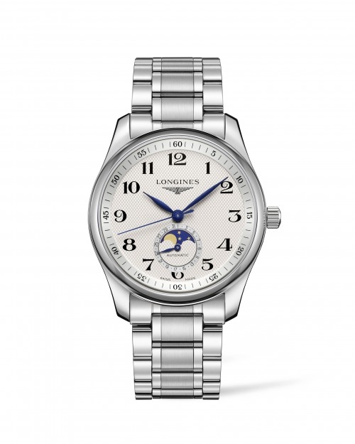 Longines L2.909.4.78.6 : Master Collection 40 Moonphase Stainless Steel ...