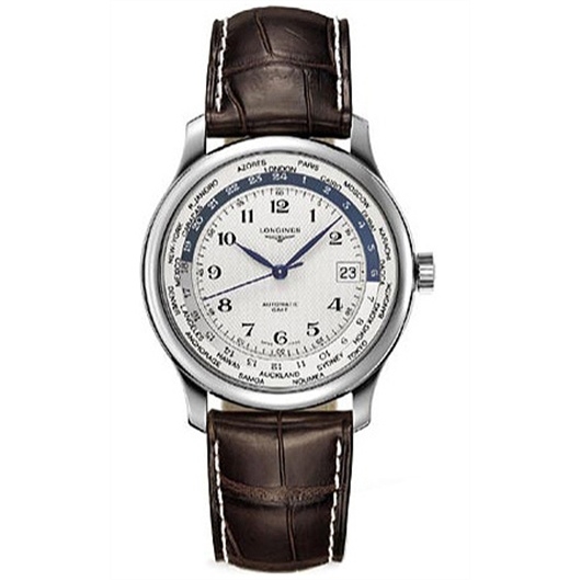 Longines L2.631.4.70.3 : Master Collection Worldtime Silver » WatchBase