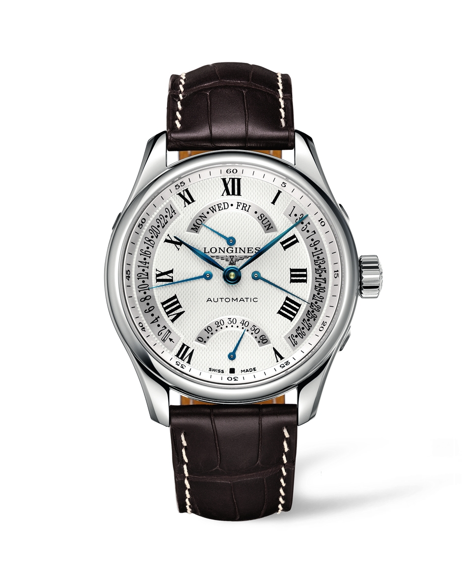 Longines L2.717.4.71.3 Master Collection 44 Retrograde Stainless