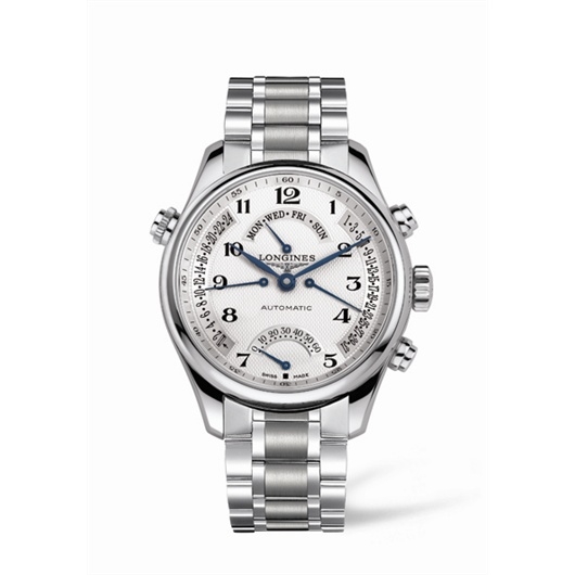 Longines L2.717.4.78.6 Master Collection 44 Retrograde Stainless