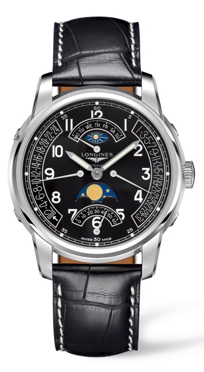 Longines L2.764.4.53.3 : Saint Imier Moonphase » WatchBase