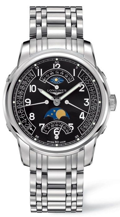 Longines L2.764.4.53.6 Saint Imier Moonphase WatchBase