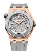 Audemars Piguet Royal Oak Offshore Diver Pink Gold / Titanium / Silver (15711OI.OO.A006CA.01)
