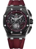 Audemars Piguet Royal Oak Offshore Flying Tourbillon Chronograph Ceramic - Titanium / Burgundy (26622CE.OO.D002CA.03)