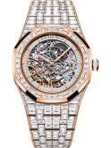 Audemars Piguet Royal Oak 41 Double Balance Wheel Openworked Pink Gold / Baguette (15417OR.ZZ.1267OR.01.A)