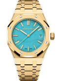 Audemars Piguet Royal Oak Selfwinding 37 Yellow Gold / Turquoise (15550BA.OO.1356BA.01)